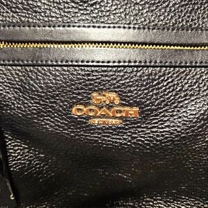 Coach Black Leather woman cross body